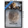 Trends International Disney Mufasa: The Lion King - One Sheet Framed Wall Poster Prints - 3 of 4
