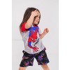 Marvel Spider-Man T-Shirt and French Terry Shorts Outfit Set Toddler to Big Kid Sizes (2T - 10-12) - 4 of 4
