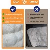 Artloge Plush Pet Bed Washable Dog Mat Crate Bed Anti-Slip Kennel Mattress Deluxe Sleeping Mat for Puppy & Large Dogs with Removable Cover - 4 of 4