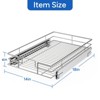 LOVMOR Pull Out Cabinet Organizer - 3 of 4