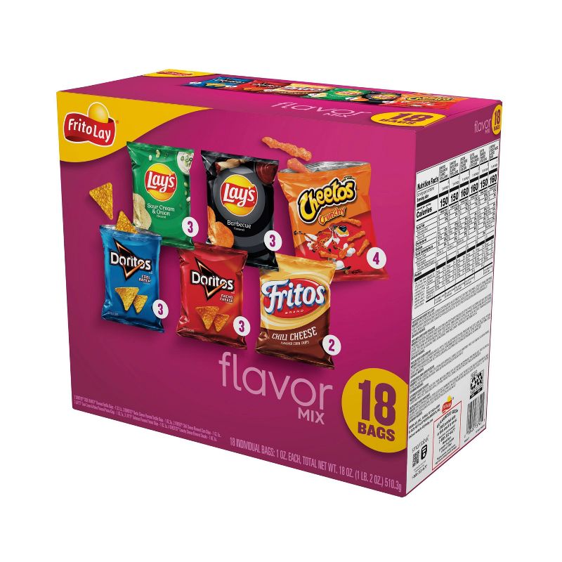 Frito-Lay Variety Pack Flavor Mix - 18ct, 6 of 9