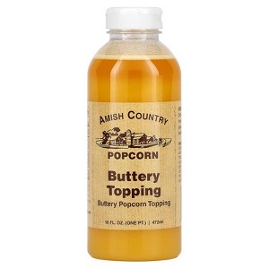 Amish Country Popcorn, Buttery Popcorn Topping, 16 fl oz - 1 of 2