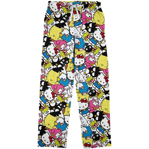 Hello Kitty Character Collage Unisex Sleep Pants : Target