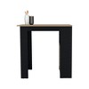 Kitchen Island with a Single-door Cabinet and Open Shelves - 4 of 4