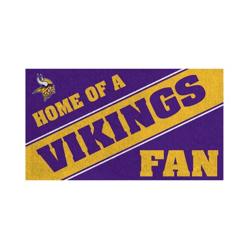 Evergreen Minnesota Vikings Purple & Yellow 'Come Back with