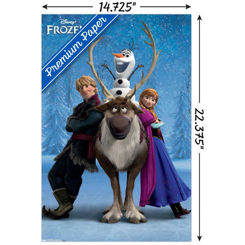 Trends International Disney Pixar Frozen - Team Unframed Wall Poster Prints, 3 of 7