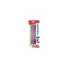 Pentel Clic Eraser Pencil-Style Grip Eraser Assorted 3/Pack ZE21TBP3M - 4 of 4