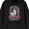 Janis Joplin Fillmore San Francisco 1969 Women's Black Graphic Hoodie - 2 of 3