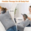 Heating Pad for Neck and Shoulders and Back,Vibrating Heating Pad for Back,Heating Pad with Massager, 24"×33",2 Heat Levels+4 Massage Modes - 4 of 4