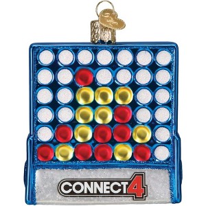 Old World Christmas Glass Blown Ornament for Christmas Tree, Connect 4 - 1 of 4