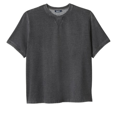 KingSize Men's Big & Tall Fleece Crewneck Sweatshirt - Big - XL, Gray