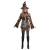 Joyfy Adult Women Scary Scarecrow Costume for Halloween Dress up Party - 2 of 4