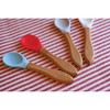 4pk Bamboo and Silicone Kid Spoons - Red Rover - image 4 of 4