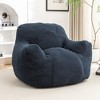 LIVAREEmlen Bean Bag Sofa with Tufted Soft Stuffed Filling, Fluffy and Lazy Sofa with Memory Foam for Dorm, Apartment, Living Room - 3 of 4