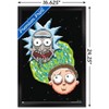 Trends International Rick And Morty - Video Game Framed Wall Poster Prints - 3 of 4