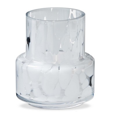 tag Porto Speckled Vase White