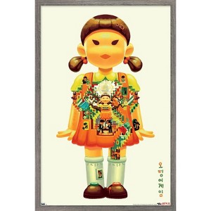 Trends International Netflix Squid Game: Season 2 - Toy Doll Framed Wall Poster Prints - 1 of 4