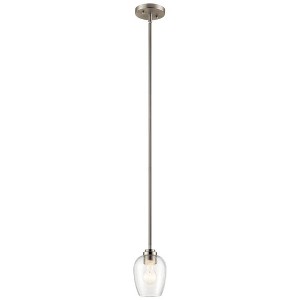 Kichler Lighting Valserrano 1 - Light Pendant in  Brushed Nickel - 1 of 1