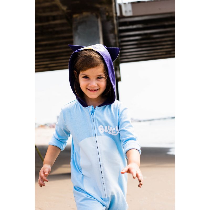 Bluey Zip Up Cosplay Coverall Little Kid to Big, 4 of 10