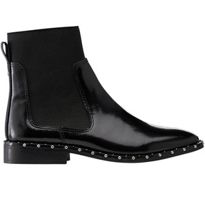 ellos Women's Patent Leather Studded Bootie (Wide Widths Available) - 1 of 4