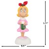 Gemmy Lighted Blow Mold Decor Cindy Lou Who w/Stocking 14" Dr. Seuss, Multicolored - 3 of 4