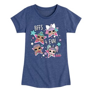 Girls' - LOL Surprise! - BFFS 4 EVA Fitted Short Sleeve Graphic T-Shirt - 1 of 4