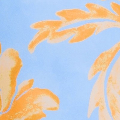 blue elegant floral placement