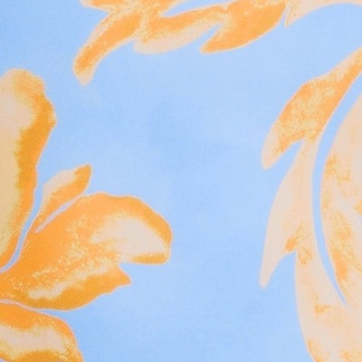 blue elegant floral placement