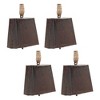 Melrose Oversized Cow Bell Ornament (Set of 4) - 2 of 3