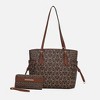 MKF Collection Pauline Tote Women’s Vegan Leather Bag with Matching Wallet  for Everyday Use by Mia K - 2 of 4