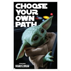 Trends International Star Wars: The Mandalorian Season 2 - Choose Your Own Path Framed Wall Poster Prints - 1 of 4