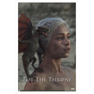 Trends International Game of Thrones - Daenerys Targaryen Framed Wall Poster Prints - 1 of 4