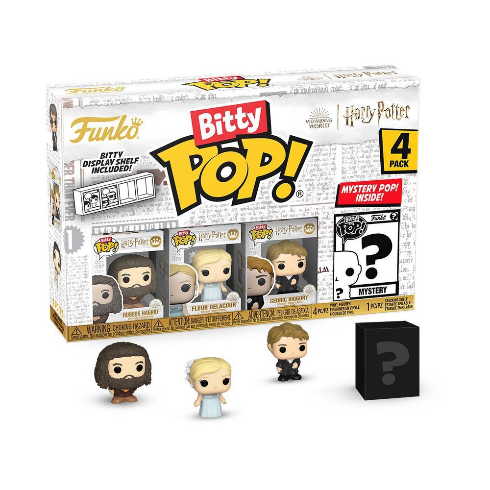 Photos - Action Figures / Transformers Funko Bitty POP! Harry Potter GoF Hagrid Figures - 4pc 
