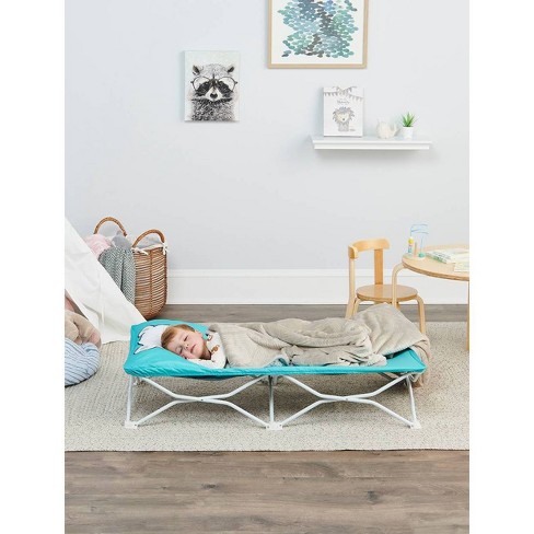 Regalo My Cot Pals Small Single Portable Toddler Bed Teal 
