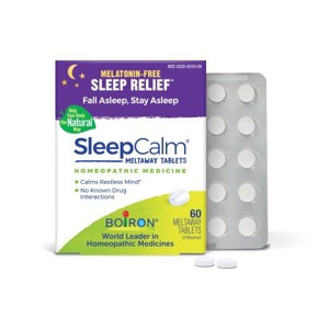 SleepCalm by Boiron Homeopathic Medicine For Sleep Relief  -  60 Tablet - 1 of 4