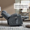 KWPZQEB Power Lift Recliner Chair, Lift Chair with 8-Point Vibration Massage & Lumbar Heating, Infinite Position Reclining with USB & Type-C Ports - 2 of 4