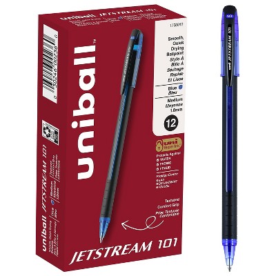 uni-ball JETSTREAM 101 Rollerball Pens Bold Point Blue Ink 892693