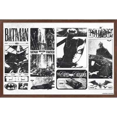 Trends International DC Comics Batman: 85th Anniversary - Sketches Framed Wall Poster Prints