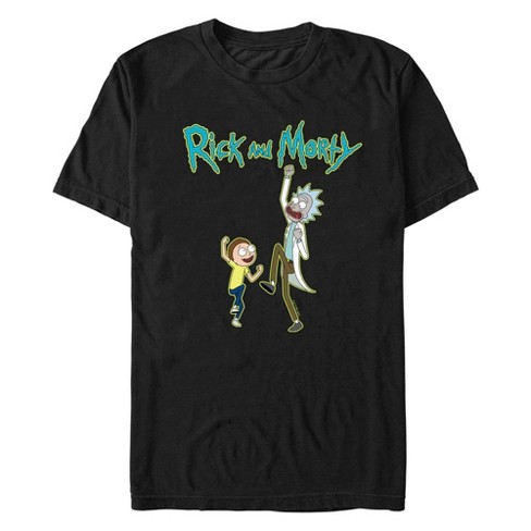 Men's Rick and Morty Fist Pump T-Shirt - image 1 of 4