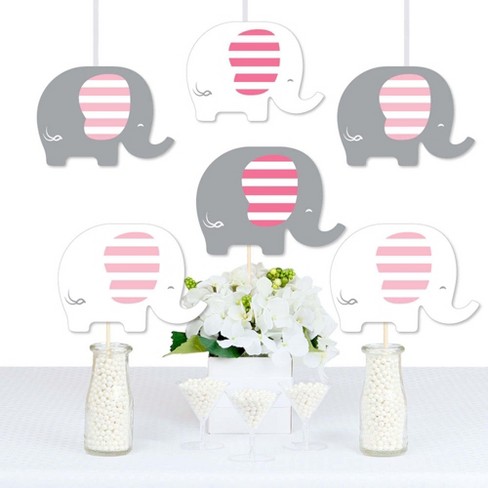 Elephant Baby Shower Decoration DIY — Paper and Luxe