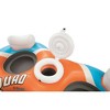 Bestway 101-Inch Rapid Rider 4-Person Floating Island Raft w/ Coolers | 43115E - 3 of 4