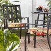 18" Round Outdoor Chair Pad Set of 2 - 2 of 4