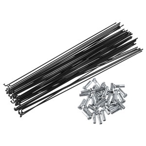 Unique Bargains Bicycle Steel Spokes 36 Pcs - 1 of 4
