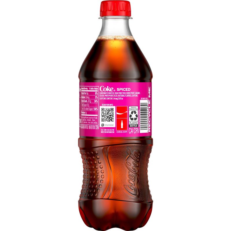 Coca-Cola Spiced - 20 fl oz Bottle, 5 of 9
