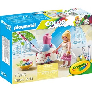 Playmobil Fashion Show Designer with Clothes 71374 Playset 40pc - 1 of 1