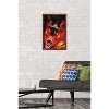 Trends International Marvel Moon Girl & Devil Dinosaur - Attack Framed Wall Poster Prints - 2 of 4