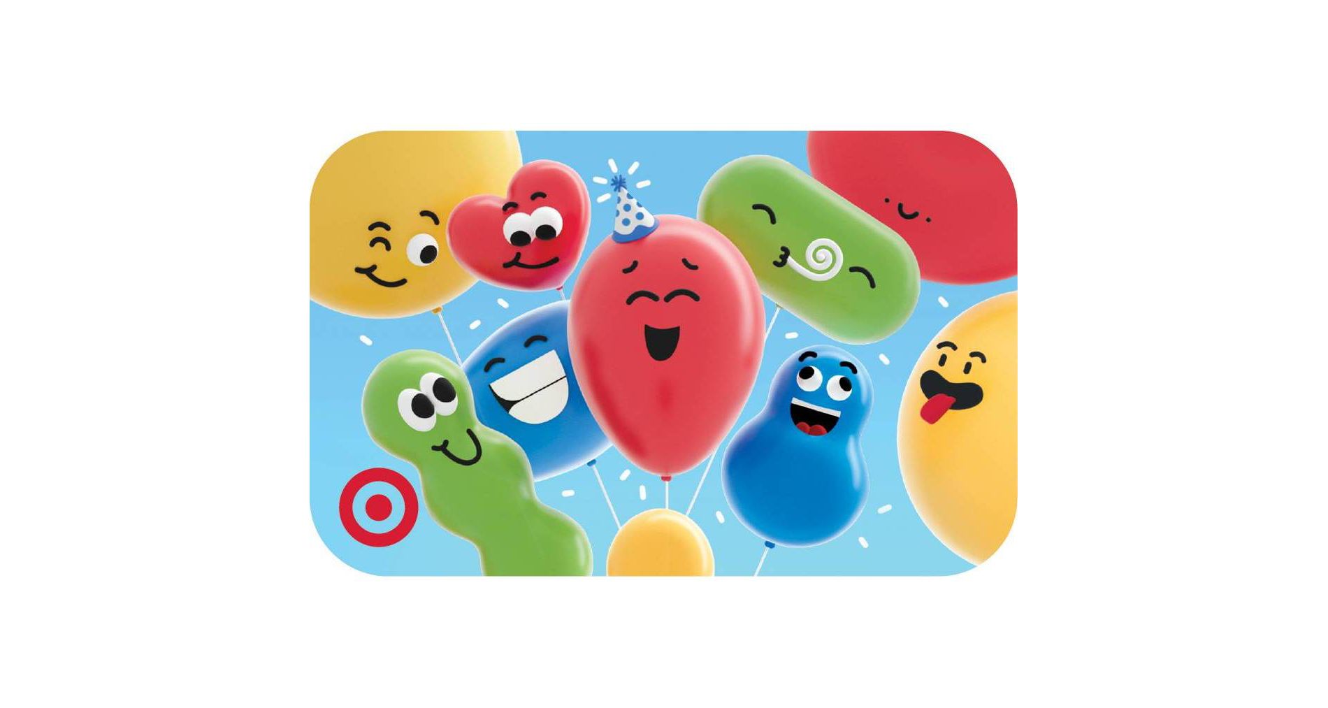 Cheerful Birthday Balloons Target GiftCard