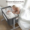 BabyBond 3-in-1 Baby Bassinet with Comfy Mattress, Wheels & 6 Height Adjustments - 2 of 4