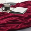 Bedsure | Flannel Blanket Solid 280GSM Soft Fuzzy Plush  Bed Blanket - 4 of 4