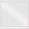 Royal Hampton 42 Inch Wall Mirror, Molded Sleek Wood Frame, White - 3 of 4